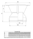 Оголовок (430/0,5 + нерж.) Ф150х210